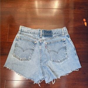 Denim Levis light wash  Shorts